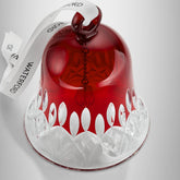 Lismore Bell Ornament Red